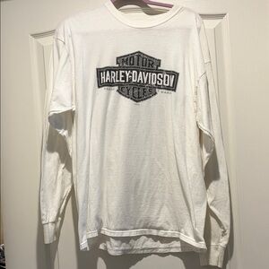 Harley-Davidson Classic White Long Sleeve Tee